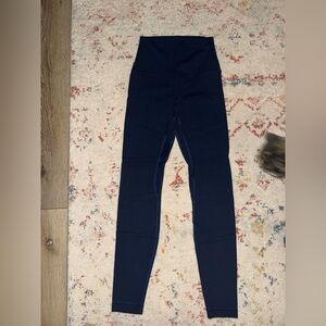 Lululemon Navy Blue High-Waisted Leggings